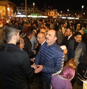 Başkan Altay Kadir Gecesi coşkusuna ortak oldu