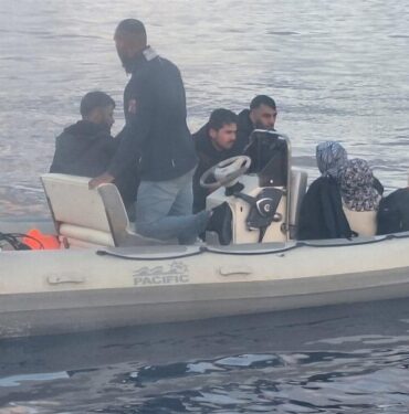 Muğla açıklarında düzensiz göçmen avı