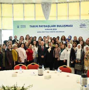 Bursa'da Başkan Bozbey tarım paydaşlarıyla buluştu