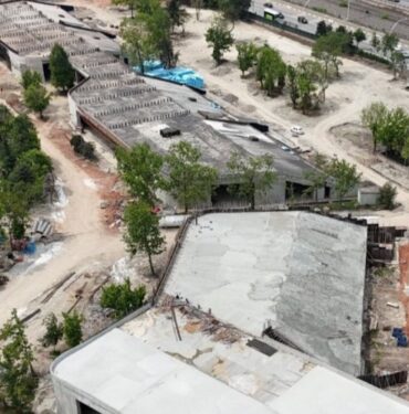 İzmit Millet'te kaba inşaatlar tamamlandı