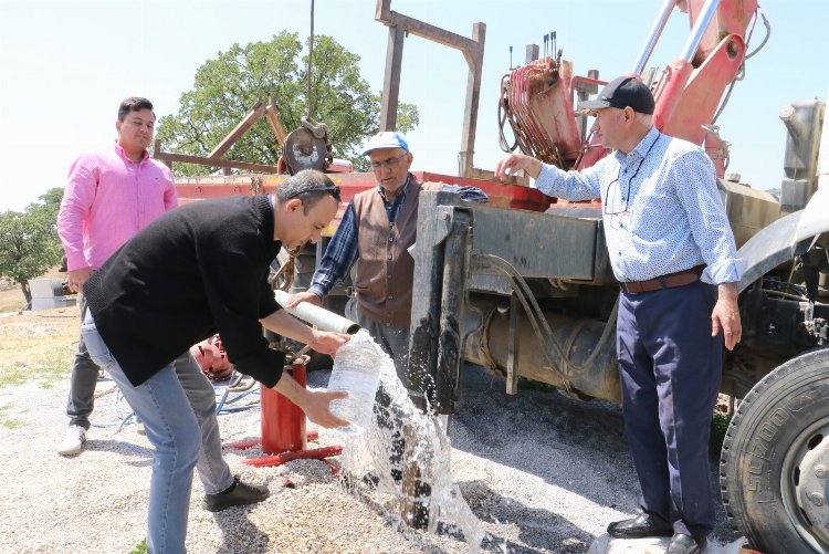 Manisa'da Ortaköy Mahallesinin su yetersizliği sorunu çözüldü