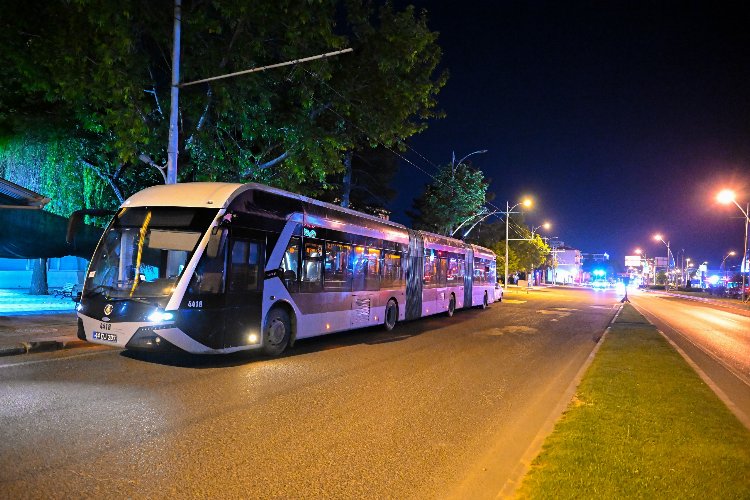 MOTAŞ gece seferlerinin ilkini gerçekleştirdi