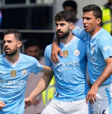Premier Lig'de Manchester City, Fulham'ı yenerek liderliğe yükseldi