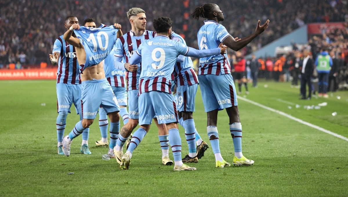 Trabzonspor'un Samsunspor karşısında 61 puan ve 61