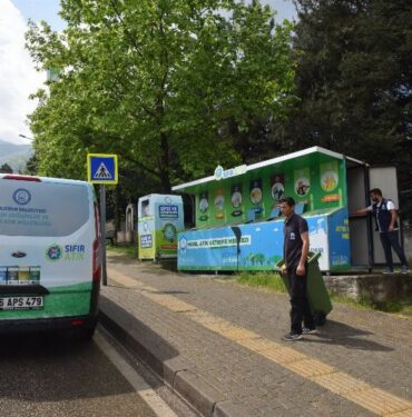 Yıldırım’da atıkların dönüşümü için mobil çözüm