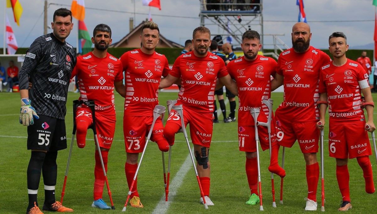 Ampute Futbol Milli Takımı, çeyrek finalde Almanya ile karşılaşacak