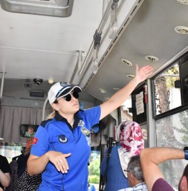 Manisa'da otobüslerde klima denetimi