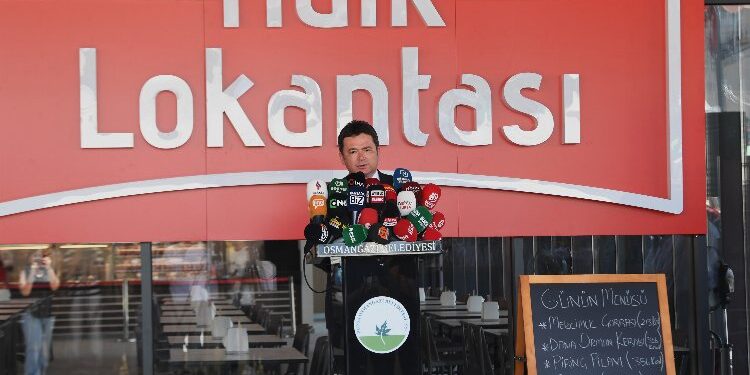 Osmangazi'de Halk Lokantası açıldı