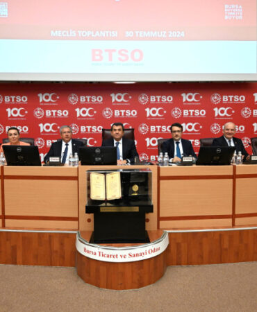 BTSO Temmuz Ayı Meclis Toplantısı gerçekleştirildi