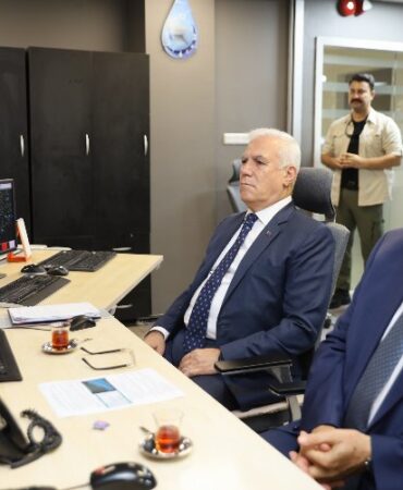 Bursa SCADA merkeziyle Türkiye’ye örnek
