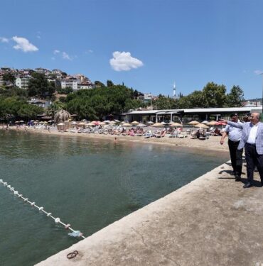 Bursa Valisi Demirtaş'tan sahil denetimi