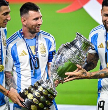 Lionel Messi, kariyerinin 45
