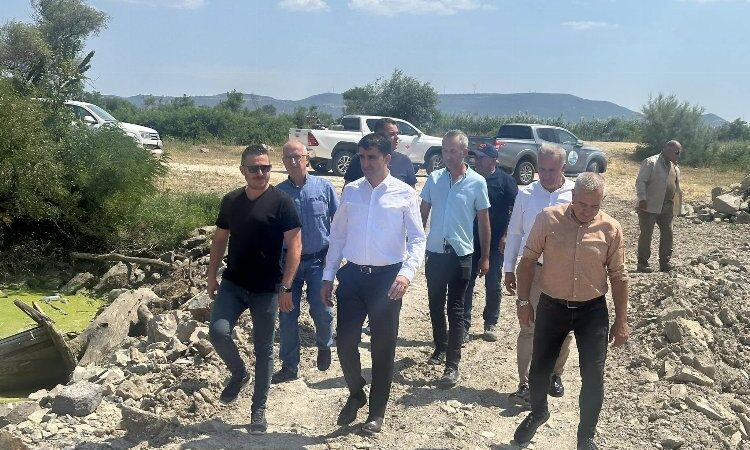 Meriç Nehri’ne Kaymakam Sevgili'den yakın mercek
