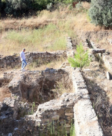 Mudanya'daki tarihi antik kentte önemli değer tamamlandı