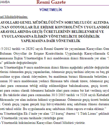Otoyollardan kaçak geçenlere ayar!