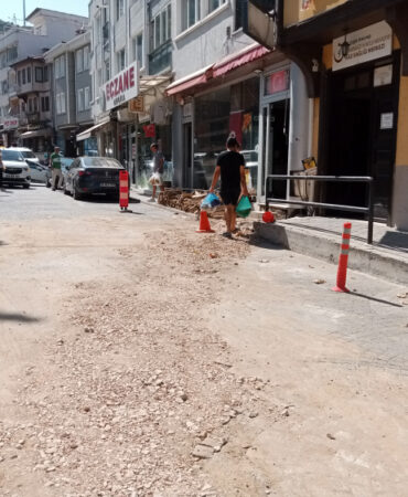 Bursa Muradiye’de altyapı çalışmaları devam ediyor!