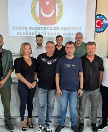 Düzce Gazeteciler Cemiyeti'nde olağanüstü seçim