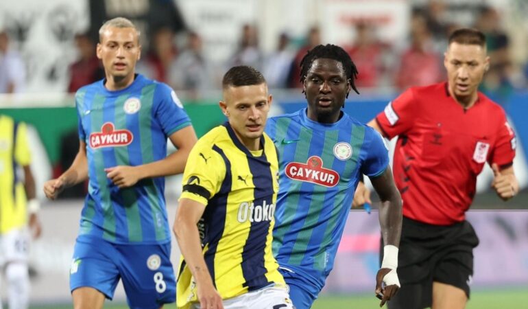 Fenerbahçe, Rizespor'a karşı galibiyet serisini 11 maça çıkardı