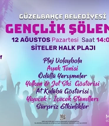 Güzelbahçe'de Gençlik Şöleni başlıyor