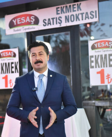 Yenişehir’de ekmek 1 TL