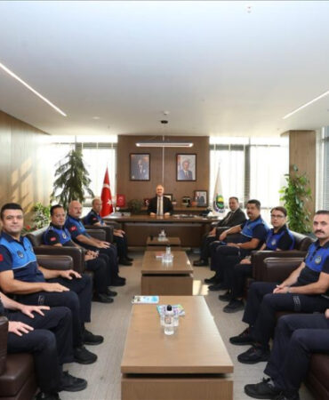 Başkan Taban Zabıta Haftasını kutladı