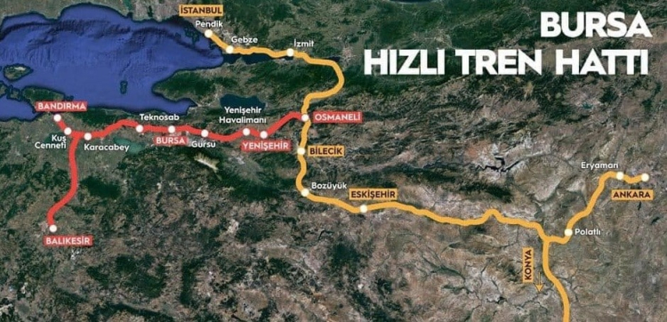 Bursa Yüksek Hızlı Tren projesi ne zaman tamamlanacak?