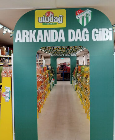 Bursa'nın zincir marketlerinde Uludağ sokakları açılıyor
