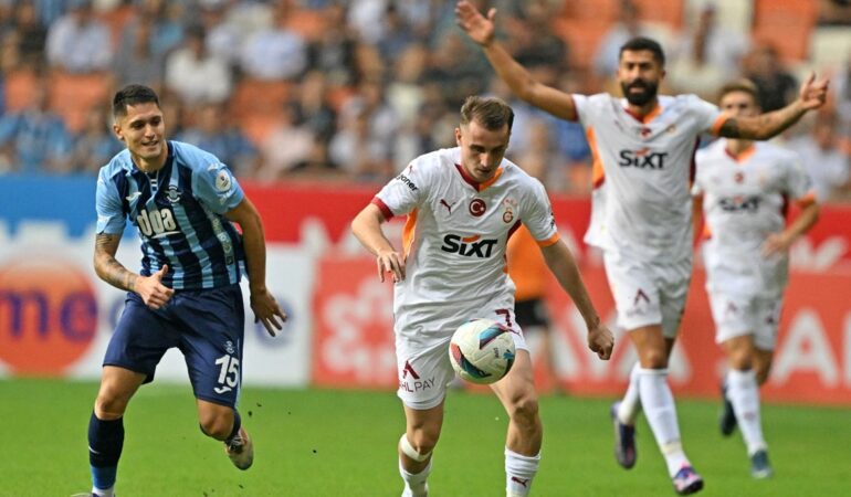 Galatasaray, Adana Demirspor'u rahat geçti: 5 gollü galibiyet!