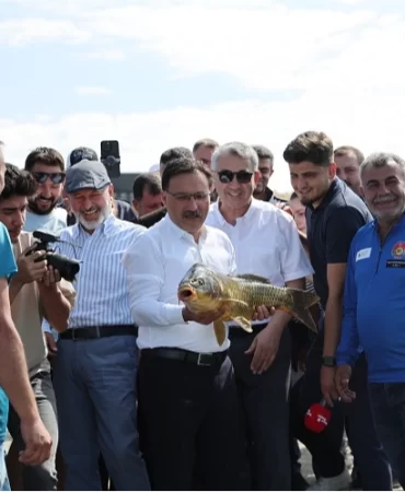 Kocasinan’ın ‘Geleneksel Kuşçu Olta Balıkçılığı Yarışması’ tamamlandı