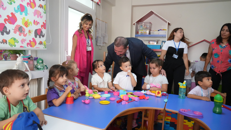 Muğla Milas'ta Çocuk Oyun Evi'nde ilk ders heyecanı