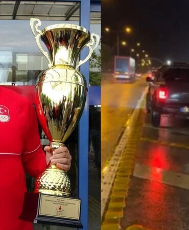 Olimpiyat şampiyonu Busenaz Sürmeneli'ye trafikte saldırı