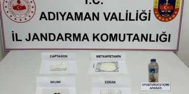 Adıyaman'da uyuşturucuya 12 gözaltı!