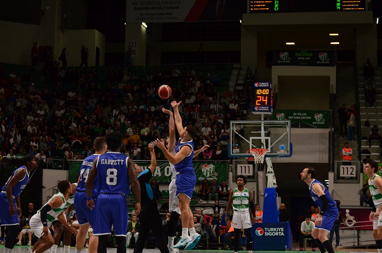 Bursaspor'dan FIBA Europe Cup'ta ilk galibiyet