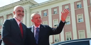 Cumhurbaşkanı Erdoğan, Rama ile buluştu