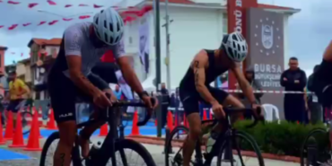 Mudanya'da triatlon coşkusu