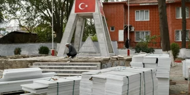 Mustafakemalpaşa'da şehitlik yenileniyor
