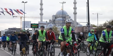 Tarihi Yarımada'da pedal çevirdiler