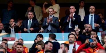UEFA Başkanı Ceferin, Galatasaray maçında
