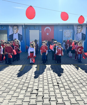 Umut Konteyner Kent İlk ve Ortaokulu’nda 29 Ekim Cumhuriyet Bayramı kutlandı