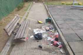 Yalova'da vandallar iş başında!