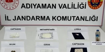 Adıyaman’da uyuşturucu operasyonu