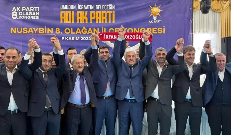 AK Parti Mardin kongrelerini tamamladı