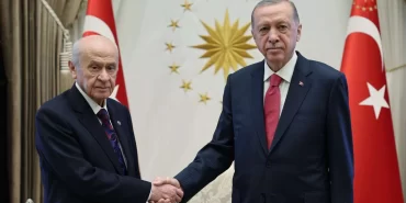 Erdoğan ile Bahçeli Beştepe'de buluştu