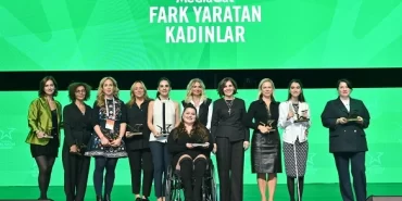 Fark yaratan kadınlar sahnede ışıldadı