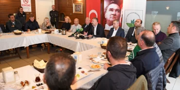 Fatih Karayılan, Bursa’da spor basını ile buluştu