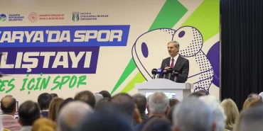 Şehrin spor altyapısını güçlendireceğiz