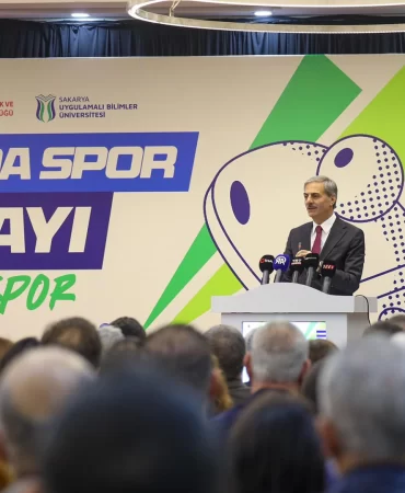 Şehrin spor altyapısını güçlendireceğiz