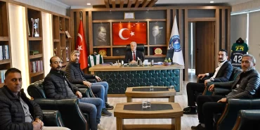 TÜGİK KULU'dan Başkan Sertdemir'e ziyaret
