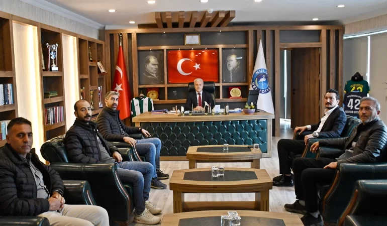 TÜGİK KULU'dan Başkan Sertdemir'e ziyaret