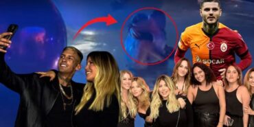 Icardi'den ayrılan Wanda Nara'nın doğum gününden yeni fotoğraflar: Sabaha kadar partiledi, sevgilisiyle havuza atladı